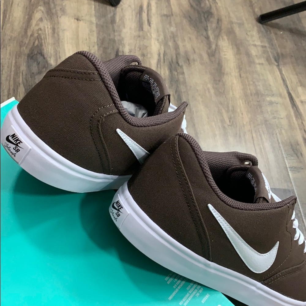 NIKE SB CHECK SOLAR CNVS baroque brown/white - Picture 7 of 16